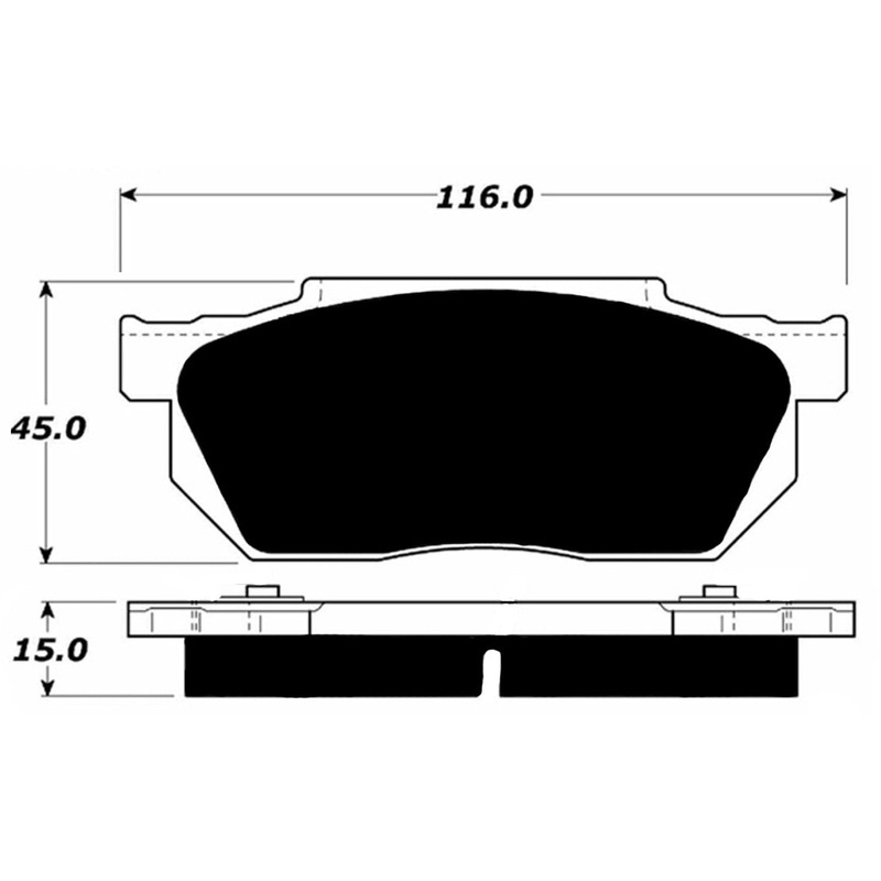 Porterfield Brake Pads for 2006 HONDA INSIGHT CVT