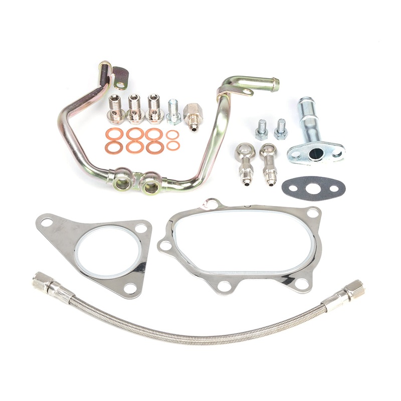 SUBARU EJ20 EJ25 Forester IHI VF40 VF46 VF52 Turbo Oil Water Teflon Line Kit