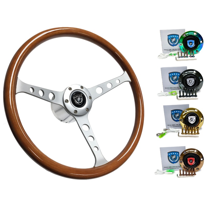 1988-97 Nissan Pickup Truck Steering Wheel Kit | Classic Wood | ST3578