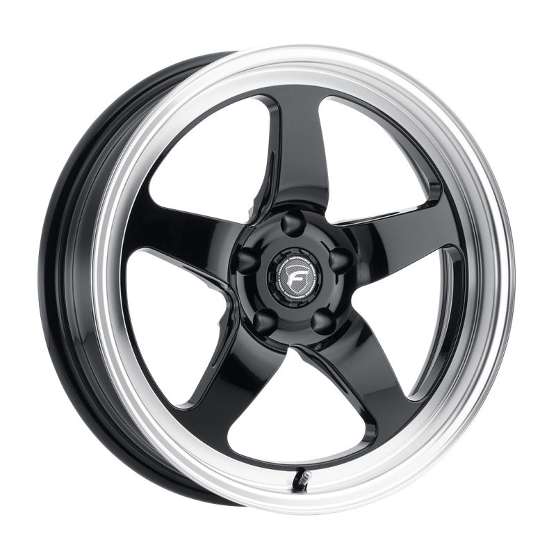 Forgestar D5 Drag 18×8.0 / 5×120 BP / ET15 / 5.125in BS Gloss Black Wheel