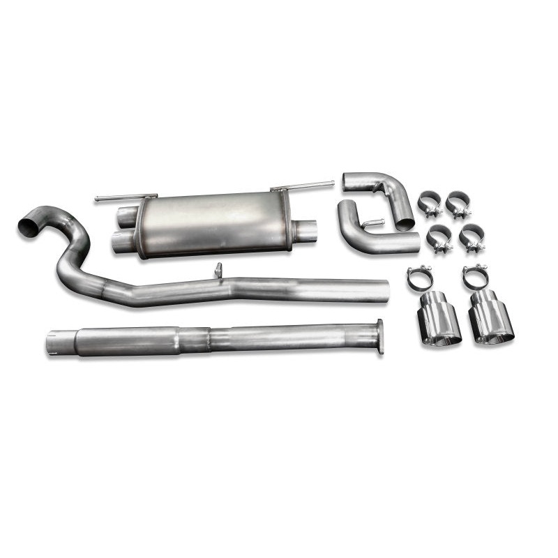 JBA 17-20 Toyota FT86/13-20 Subaru BRZ 2.0L 2-1/2in 304SS Cat-Back Exhaust w/4in Tips