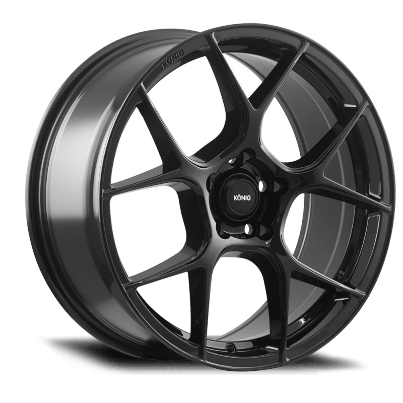Konig Diverge 19X8.5 5X114.3 ET43 Gloss Black