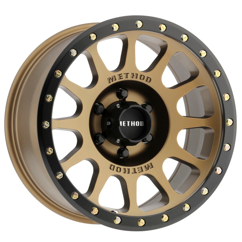 Method MR305 NV 16×8 0mm Offset 6×5.5 108mm CB Method Bronze/Black Street Loc Wheel