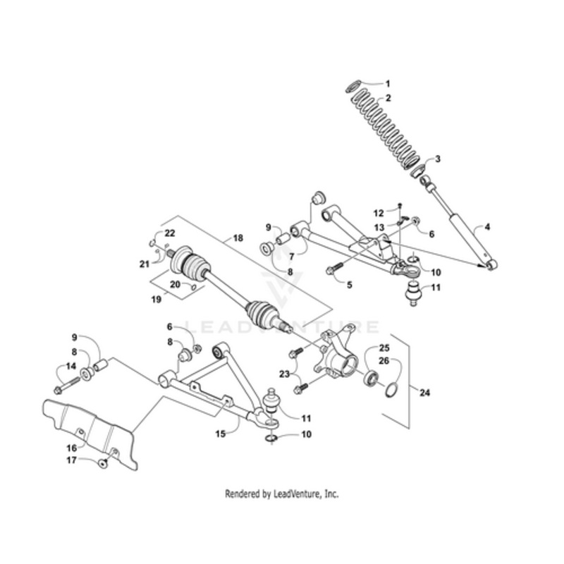 Suspension Spring by Arctic Cat
