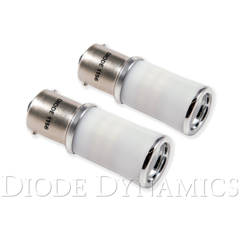 1156 LED Bulb HP48 LED Amber Pair Diode Dynamics