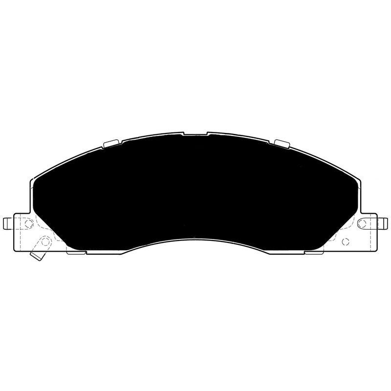 Porterfield Brake Pads for 2018 DODGE RAM 3500 2WD