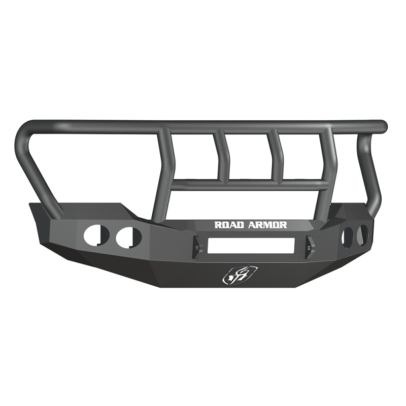 Road Armor 11-16 Ford F-250 Stealth Front Bumper w/Titan II Guard Wide Flare – Tex Blk