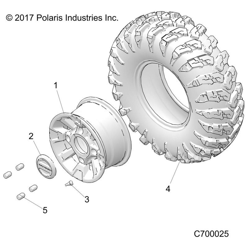 Tire-Fr,27X9.00-14,Nhs,Mu51 by Polaris