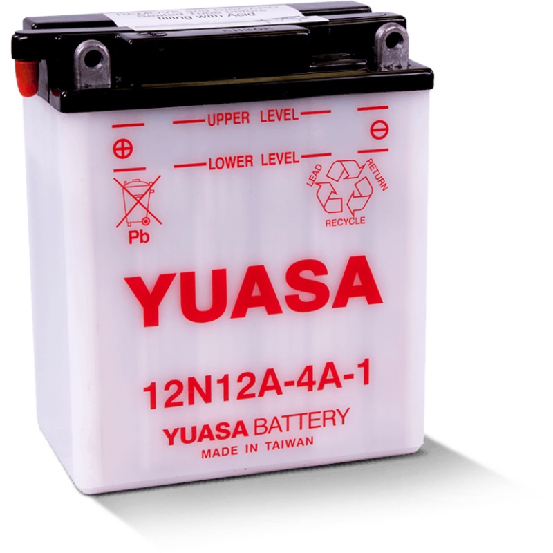 Yuasa 12N12A-4A-1 Conventional 12 Volt Battery