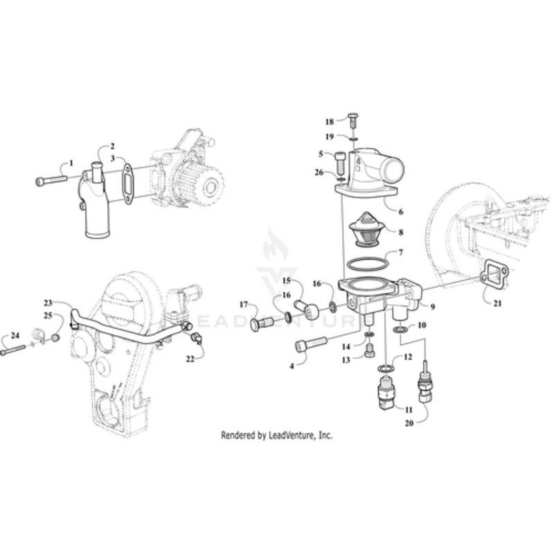 Coolant Temp Sensor by Arctic Cat