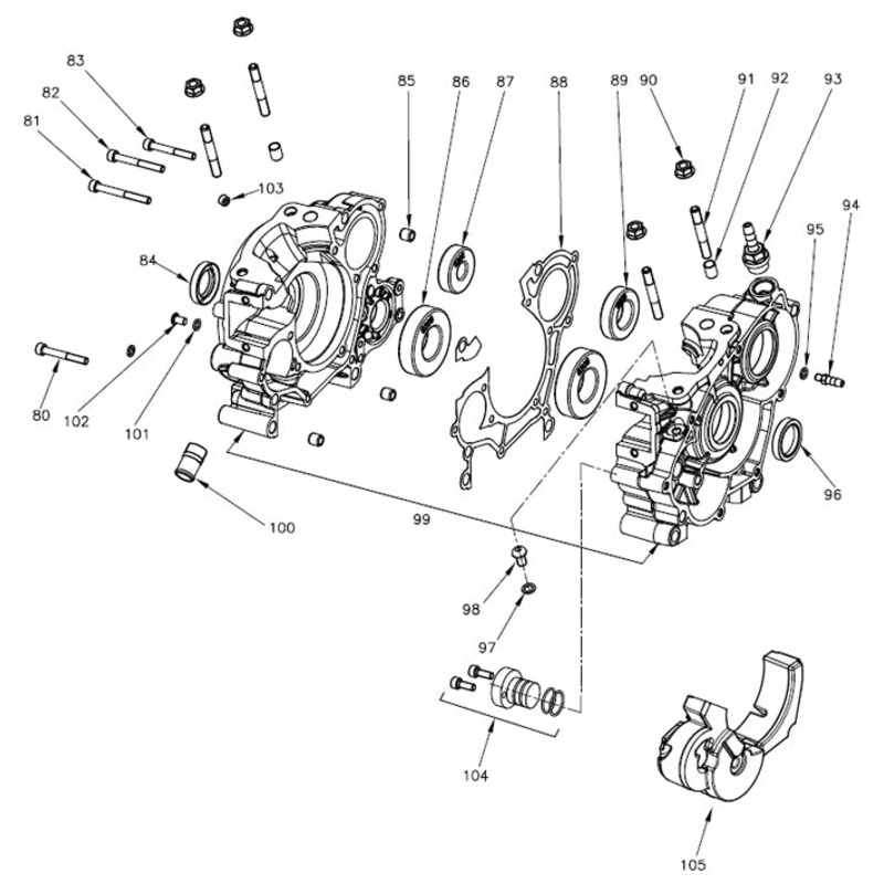 100. W015 Vortex Rok GP Water Line Head Pipe Fitting