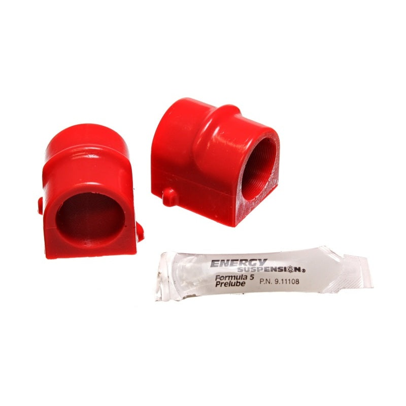 Energy Suspension 04-06 Pontiac GTO 28mm Front Sway Bar Frame Bushing Set – Red
