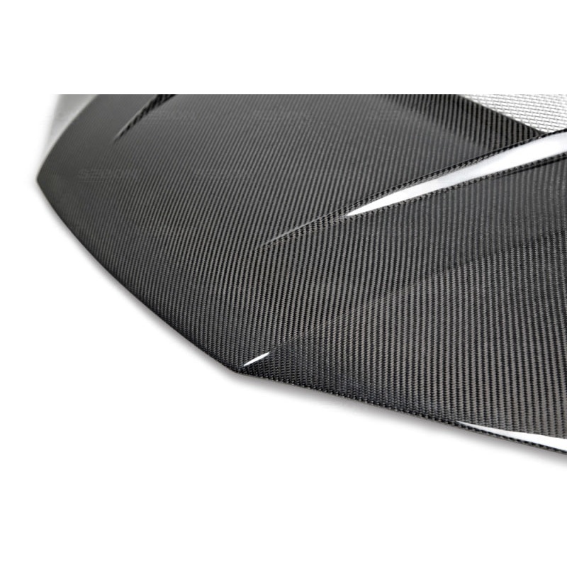 Seibon VSII-Style Carbon Fiber Hood | 2014-2015 Honda Civic 2dr (HD14HDCV2D-VSII)