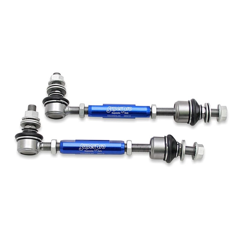 SuperPro Rear Sway Bar Link Kit – Heavy Duty Adjustable | 2007 – 2009 Toyota FJ Cruiser (TRC1085V)