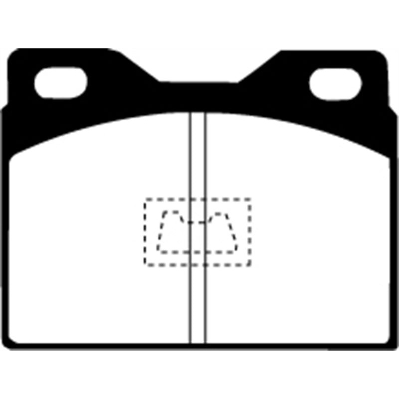 EBC 76-85 Porsche 924 2.0 Greenstuff Front Brake Pads
