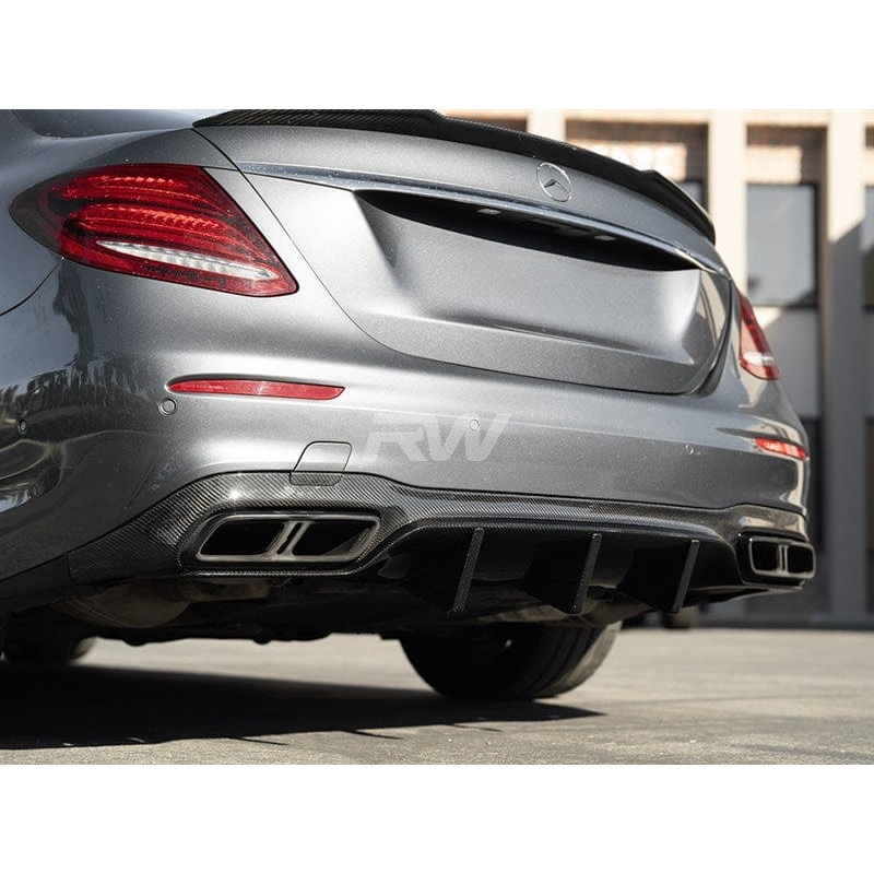 RW Carbon Carbon Fiber Rear Diffuser – Mercedes / W213 / E63S