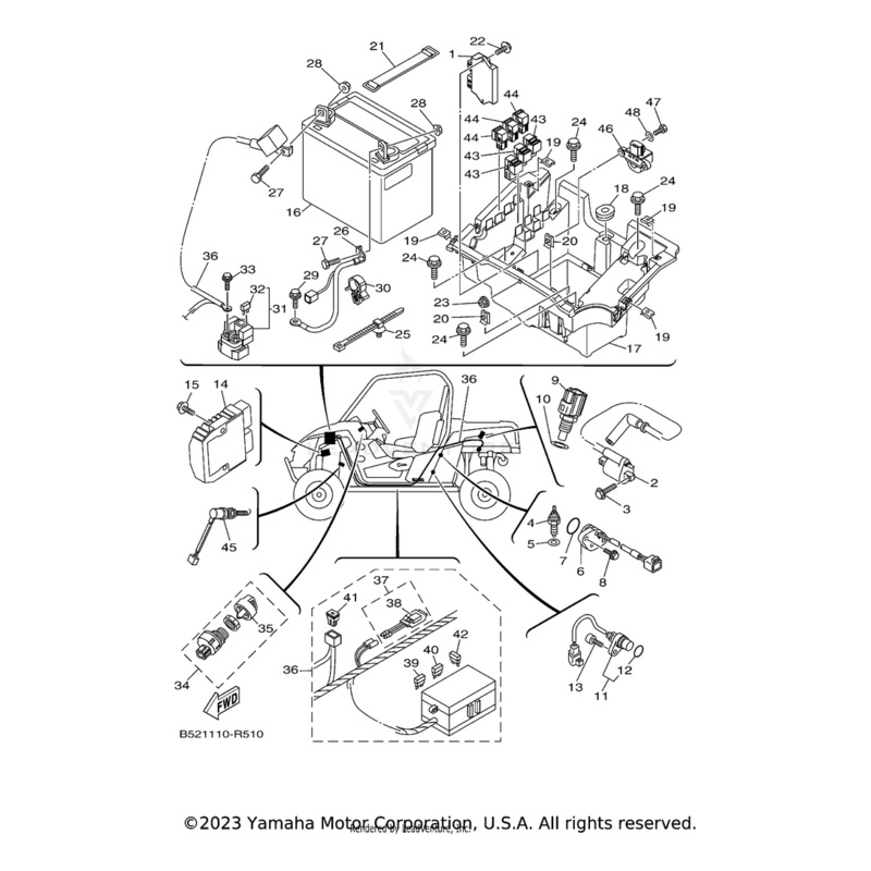 Thermosensor Assembly by Yamaha