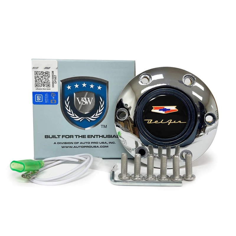 VSW S6 | Chevy Bel Air Emblem | Chrome Horn Button | STE1040CHR