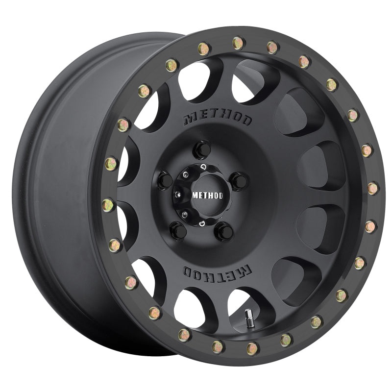 17×8.5 Method MR105 Beadlock / 0mm Offset / 6×5.5 / 108mm CB / Matte Black