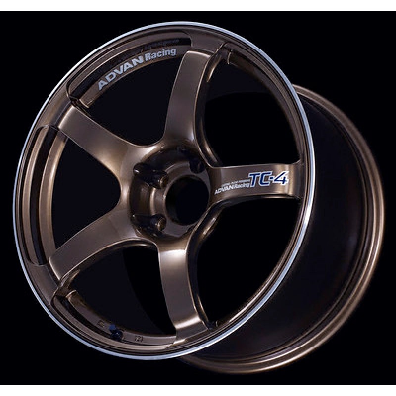 Advan TC4 16×7.0 +44 5-114.3 Umber Bronze Metallic & Ring Wheel
