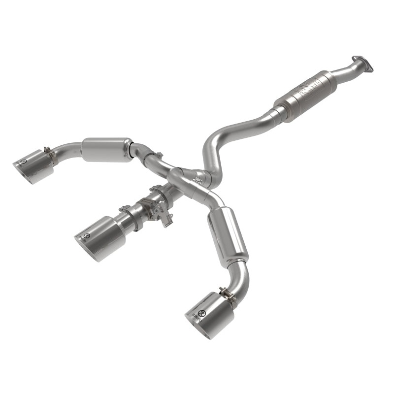 aFe Gemini XV Cat-Back Exhaust – 2023+ Toyota GR Corolla