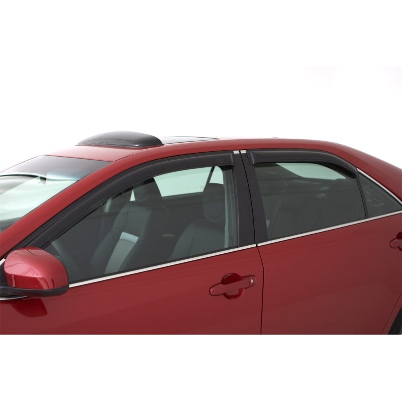 AVS 14-18 Mazda 3 Hatch Ventvisor Outside Mount Window Deflectors 4pc – Smoke