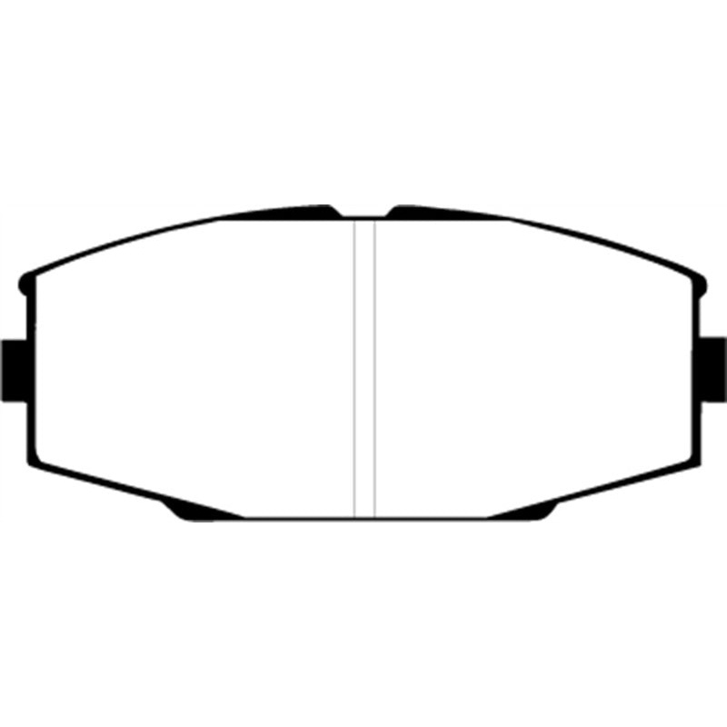 EBC 86-92 Toyota Supra 2.8 Greenstuff Front Brake Pads