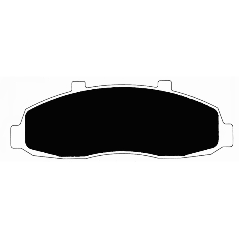 Porterfield Brake Pads for 2003 FORD F150 4WD Rear Drum 5 Lug