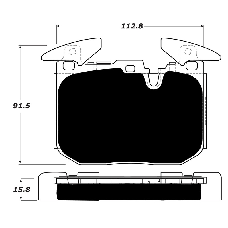 Porterfield Brake Pads for 2017 BMW 440i/440ix – M Sport Pkg w/370mm FD
