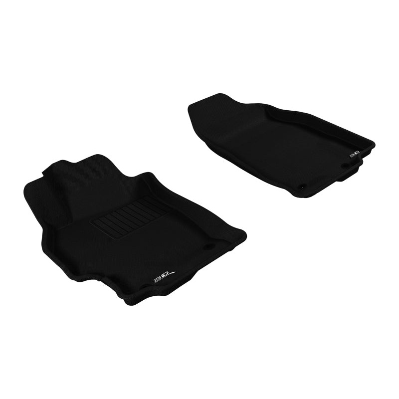 3D MAXpider 2009-2013 Mazda Mazda6 Kagu 1st Row Floormat – Black