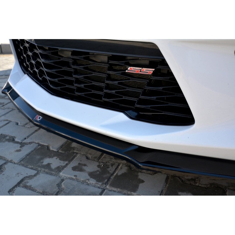 Maxton Design Front Splitter V.2 – Chevrolet Camaro 6th-Gen. Phase-I 2Ss Coupe