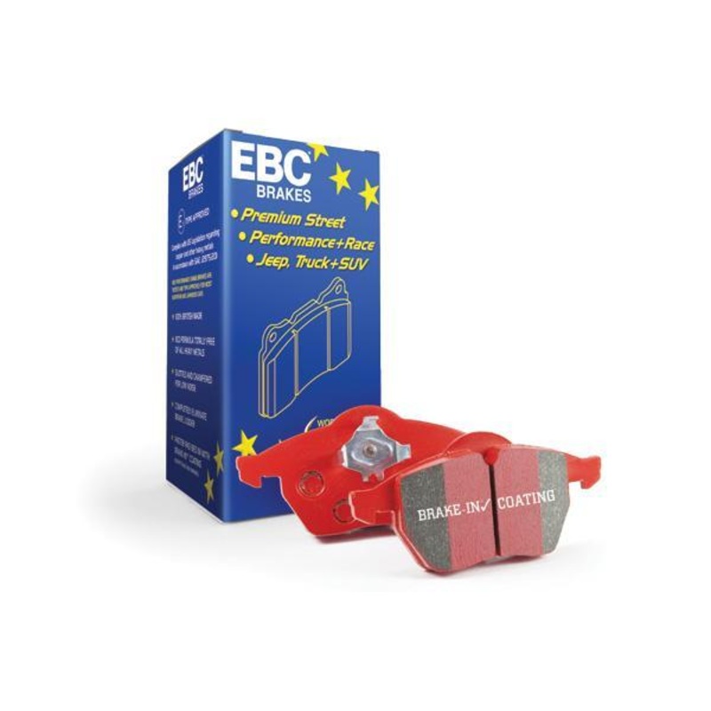 EBC RedStuff Rear Brake Pads | 2008-2015 Mitsubishi Evo X (DP31985C)