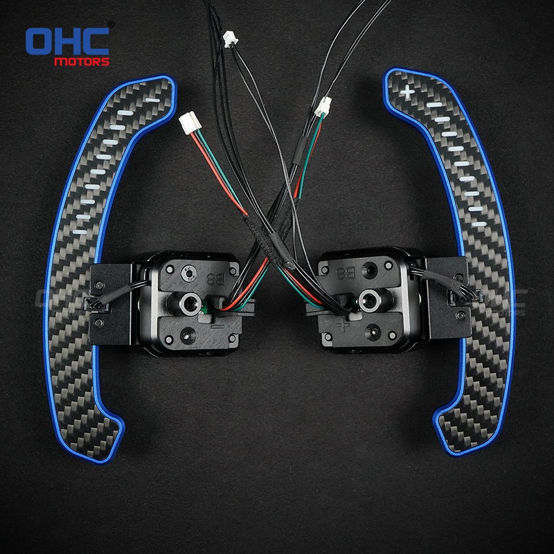 LED Magnetic Paddle Shifters For Audi B8 A1 A2 A3 A4 A5 A8 Q2 Q3 Q4 Q5 Q7 Q8 S1 S2 S3 S4 S5 SQ5 SQ7 SQ8 RS1 RS2 RS3 RS4 RS5 RSQ5