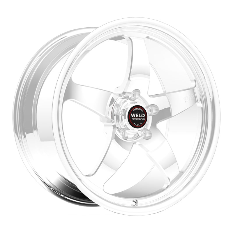 Weld S71 20×16 / 5×4.75 BP / 7.4in. BS Polished Wheel (Medium Pad) – Non-Beadlock