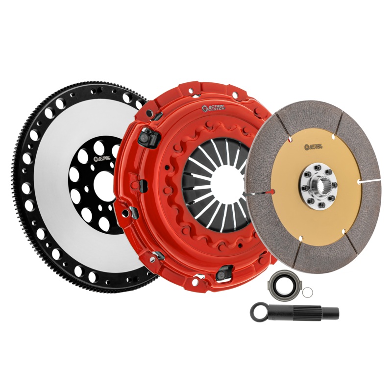 Action Clutch ACR-0621-21TFW Ironman Unsprung Clutch Kit for Honda Civic 1988 1.5L/1.6L (D15, D16) 200mm, 21 Spline Includes Lightened Flywheel