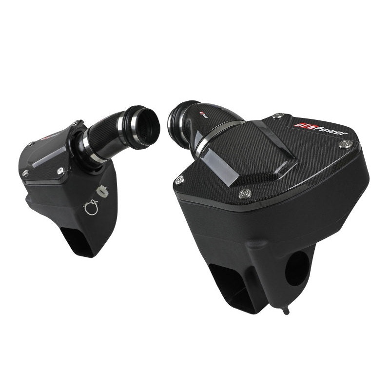 aFe Black Series Stage-2 Carbon Fiber Cold Air Intake System w/ Pro DRY S Media – 18-19 BMW M5 (F90)