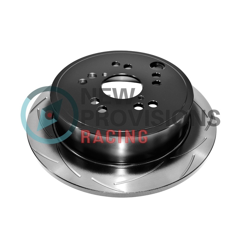 DBA T2 Street Series Slotted Brake Rotor Rear – 2015-2021 WRX