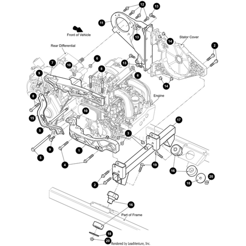 Hex Flange Bolt M10 X 1.5 X 180 Pc10.9 by Arctic Cat