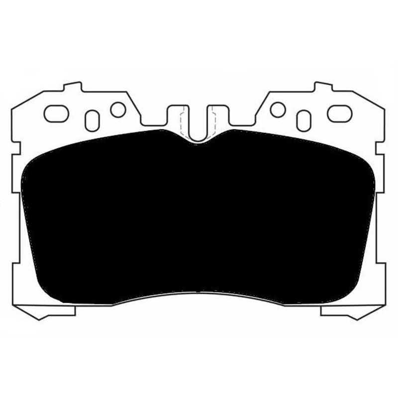 Porterfield Brake Pads for 2016 LEXUS LS 460