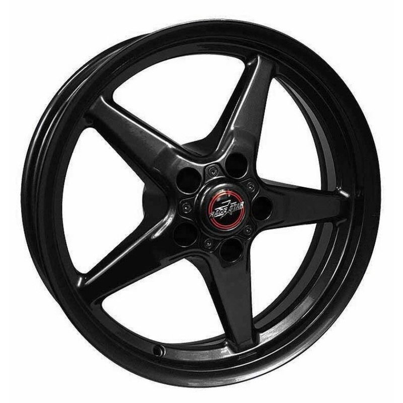 Race Star 92 Drag Star Bracket Racer 17×9.5 5×4.75BC 6.875BS Gloss Black Wheel |92-795253B