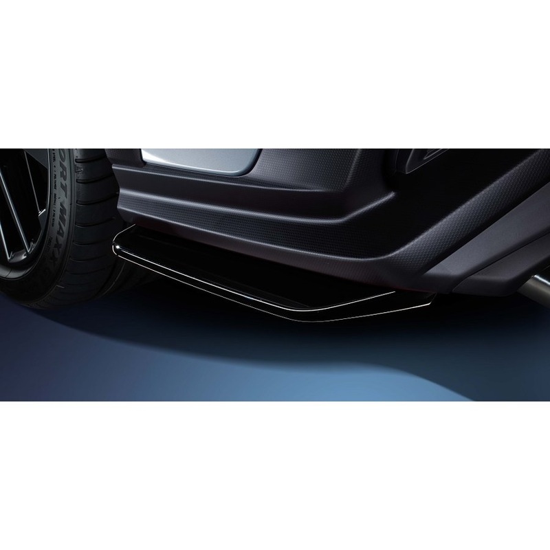 STI [22-25 WRX] Rear Bumper Side Under Spoilers Black | SG517VC210