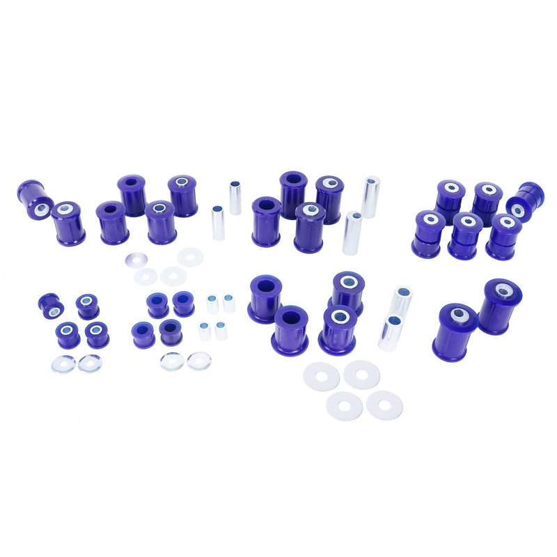 SuperPro Front and Rear Complete Alignment & Enhancement Bushing Kit  | 1990 Mazda Miata  (KIT132NAK)