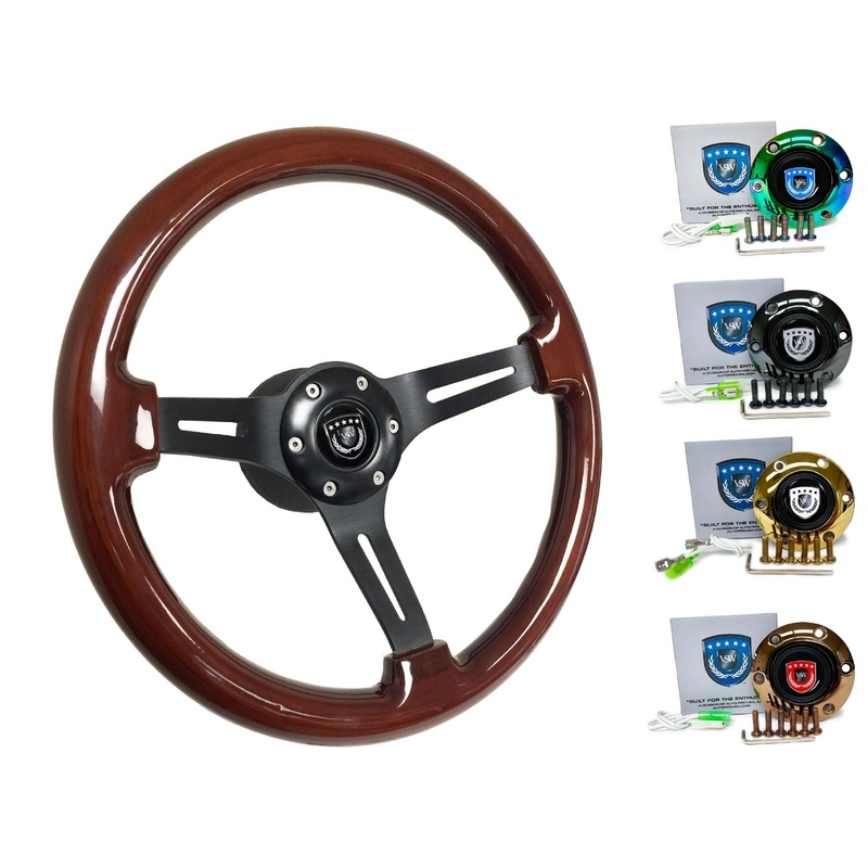 1997-03 Audi A8 Steering Wheel Kit | Walnut Wood | ST3027