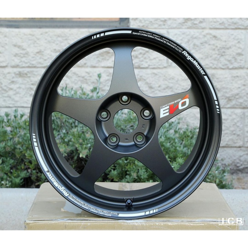 Desmond Regamaster EVO II 16×8 +35 4×100 Satin Gunmetal (SET)