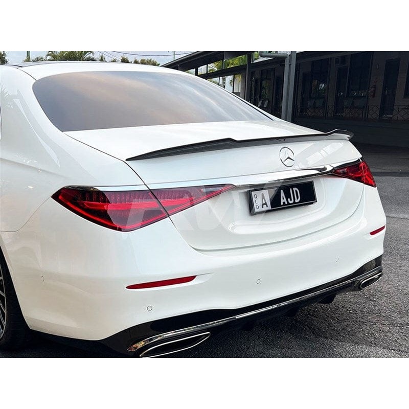 RW Carbon Carbon Fiber Trunk Spoiler – Mercedes / W223 / XR