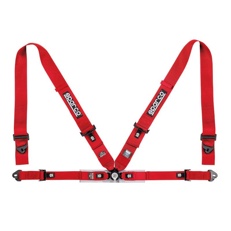 Sparco Belt 4Pt 3in/2in Competition Harness – Red