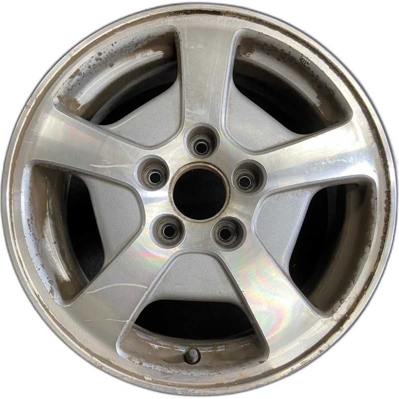 16″ ACCORD 05 16×6.5 alloy 5 spoke 6 cylinder Hybrid Asahi manufacturer thru VIN 5C010572 Original OEM Wheel Rim