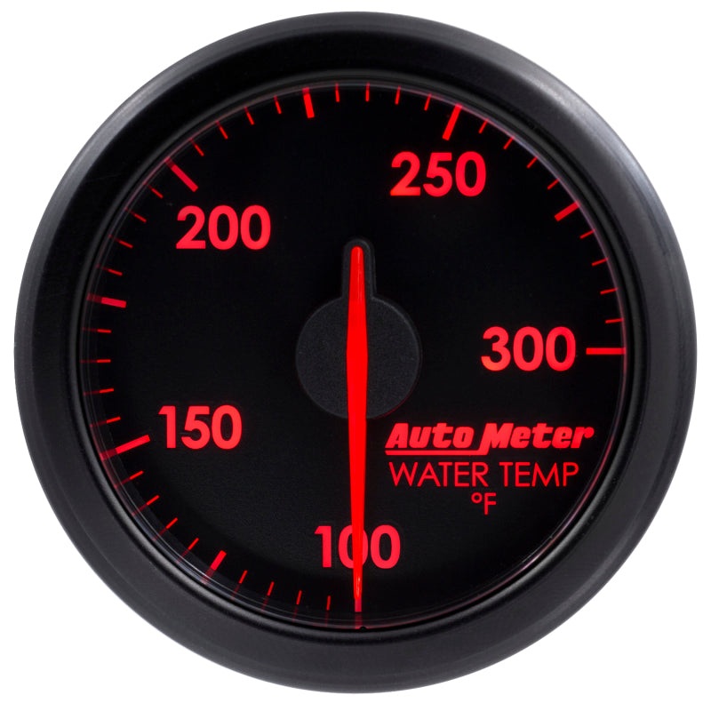Autometer Airdrive 2-1/6in Water Temperature Gauge 100-300 Degrees F – Black