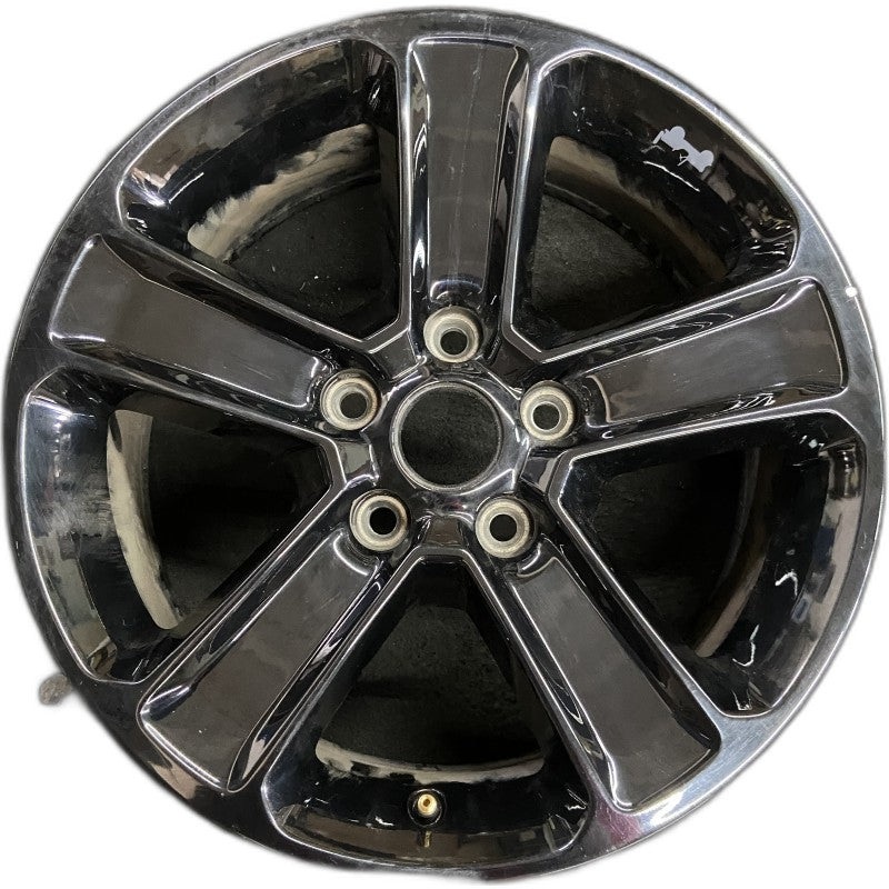 18″ WRANGLER 19-20 18×7.5 5 spoke straight spoke opt WBS gloss black Original OEM Wheel Rim