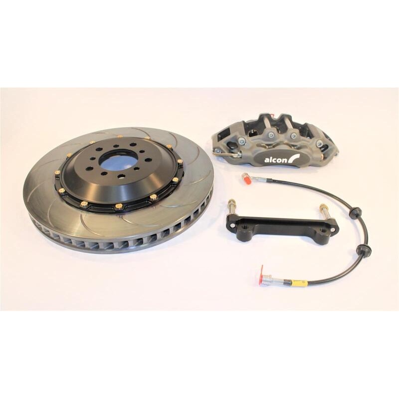 Alcon BMW E46 M3 4 Piston 355x32mm/4 Piston 355x28mm Race Kit – Front & Rear – Anodized